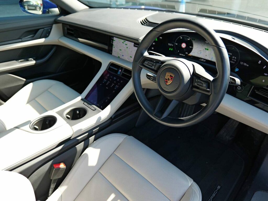Porsche Taycan Electric WH23KHT Blue #4