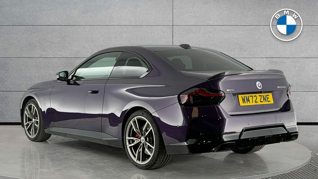BMW 2 Series Coupe WM72ZNE Purple #2