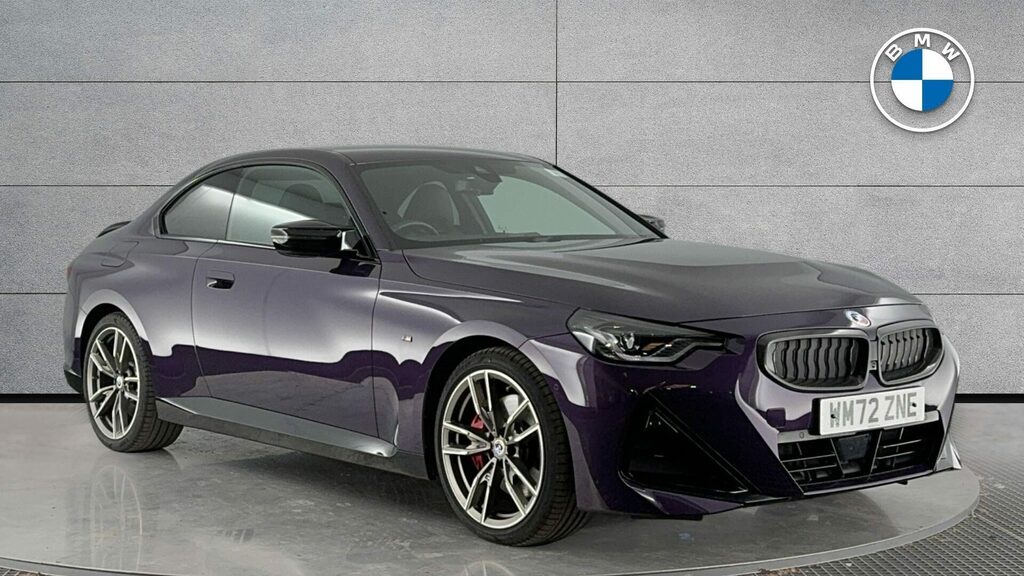 BMW 2 Series Coupe Purple