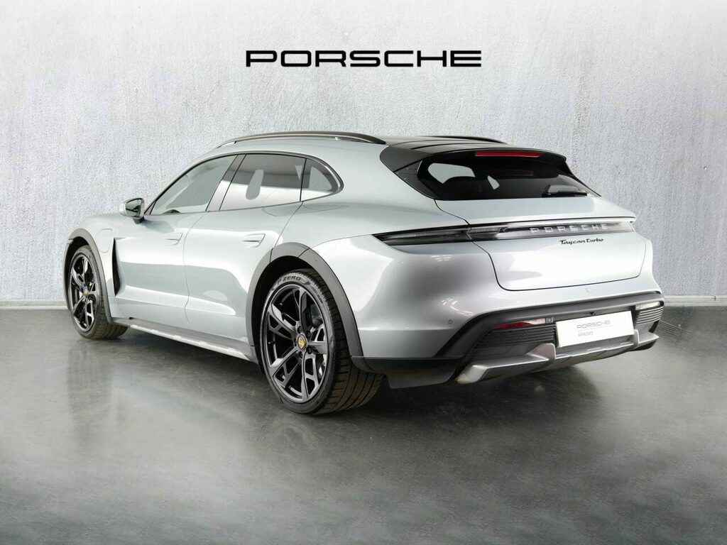 Porsche Taycan Electric HG72NNX Silver #3