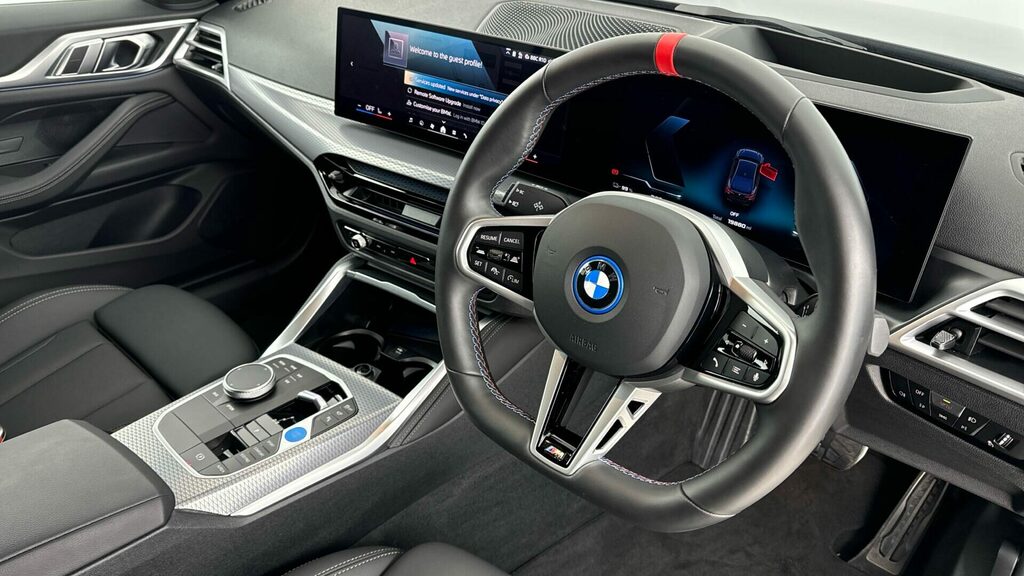 BMW i4 Coupe YA74RXO Black #6