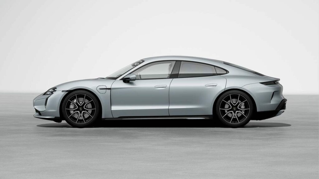 Porsche Taycan Electric BG74XGY Silver #2