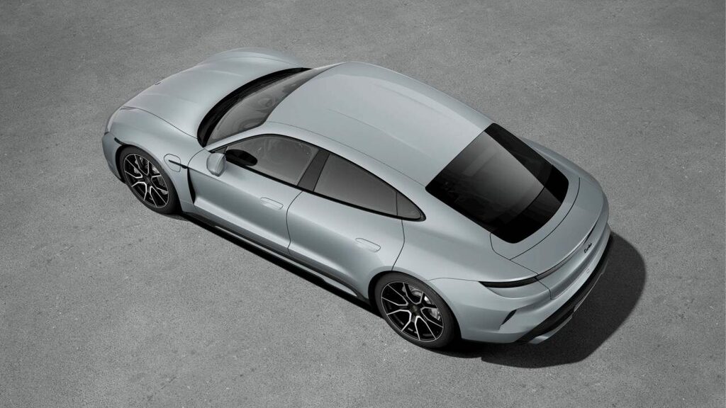 Porsche Taycan Electric BG74XGY Silver #4