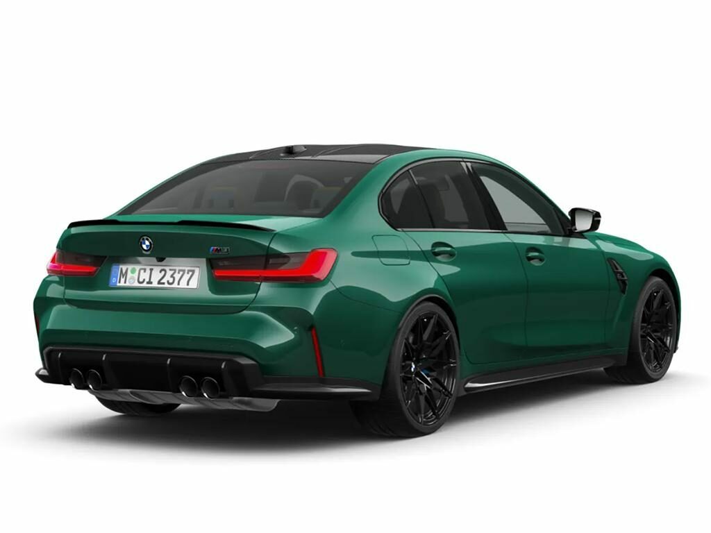 BMW M3 Saloon Green #3