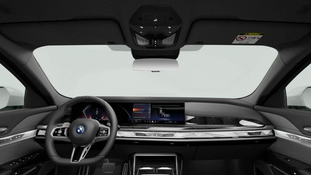 BMW 7 Series Saloon Blue #6
