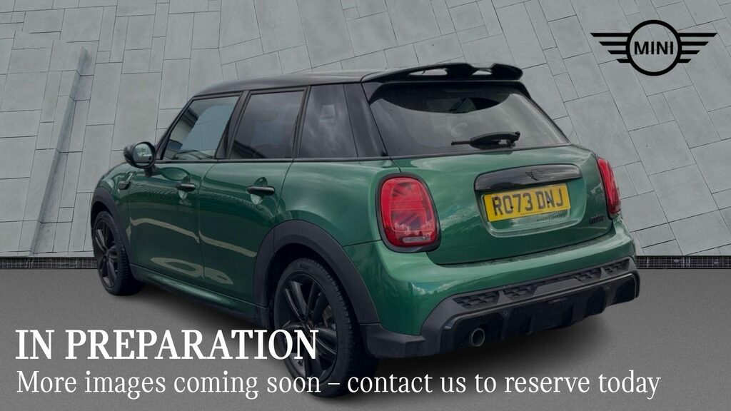 Mini Hatch Hatchback Green