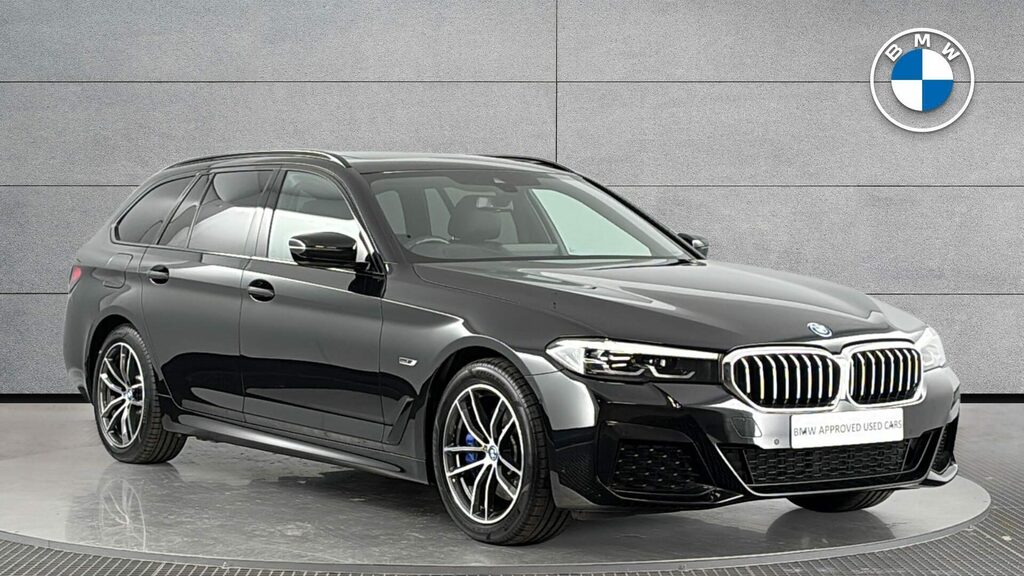 BMW 5 Series Estate Blue