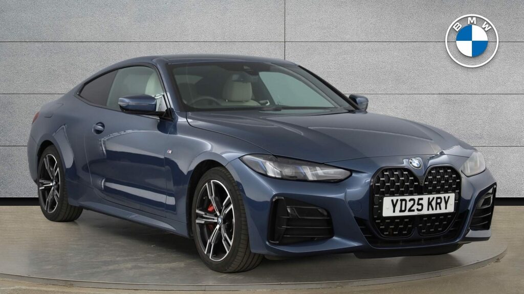 BMW 4 Series Coupe Blue