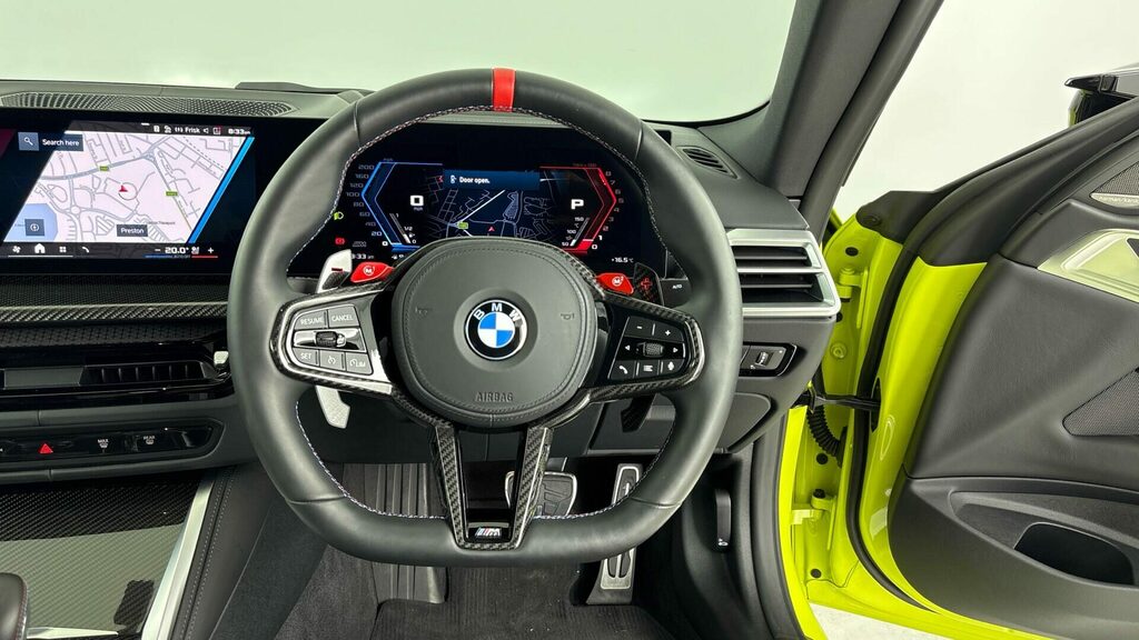 BMW M4 Convertible YJ75OLX Yellow #5