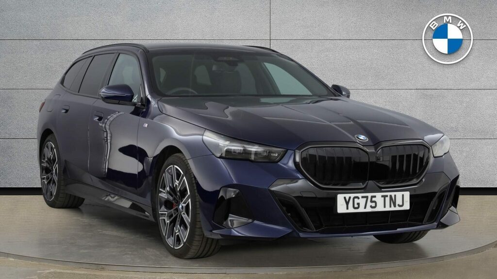 BMW 5 Series Estate Blue