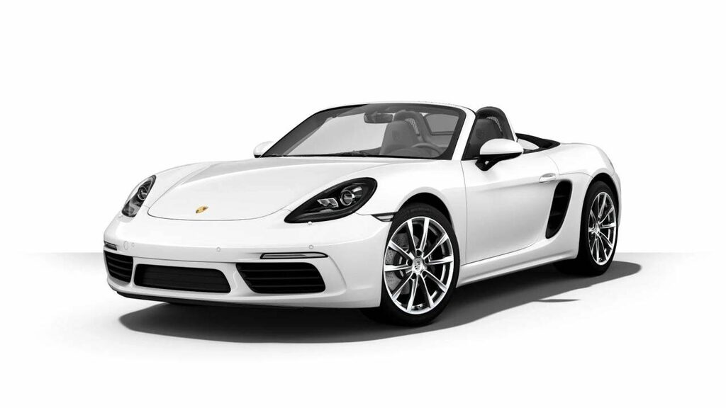 Porsche 718 Petrol White