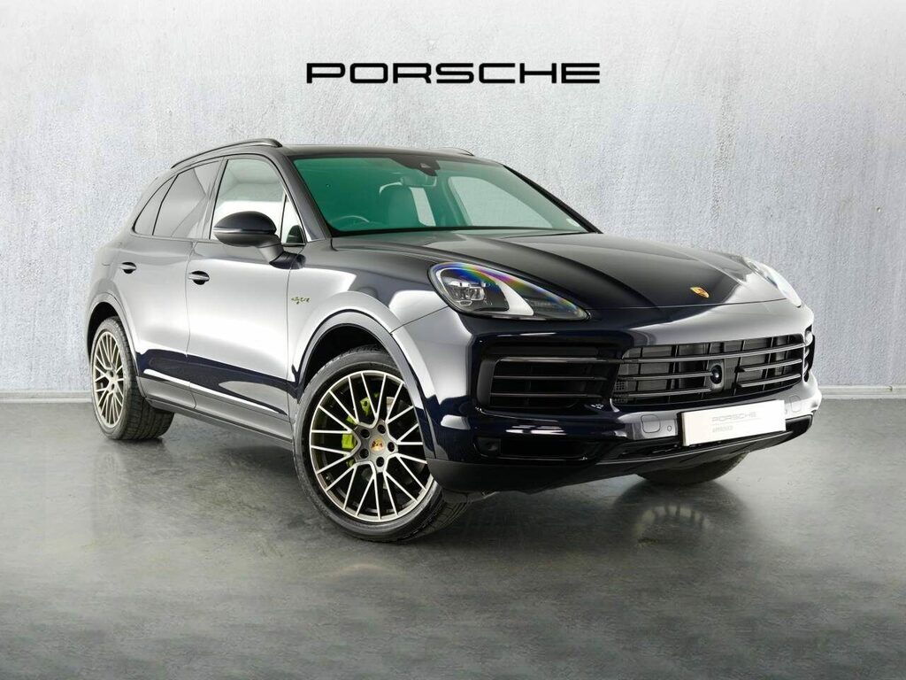Porsche Cayenne Hybrid Blue