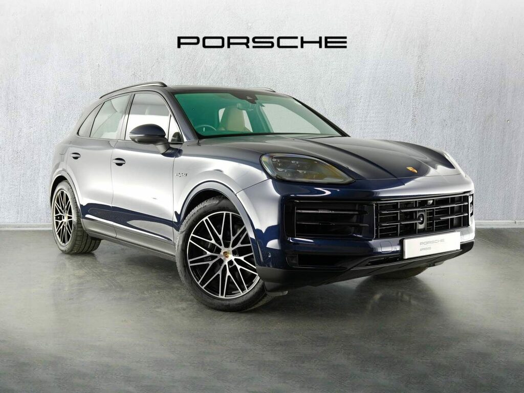 Porsche Cayenne Hybrid Blue