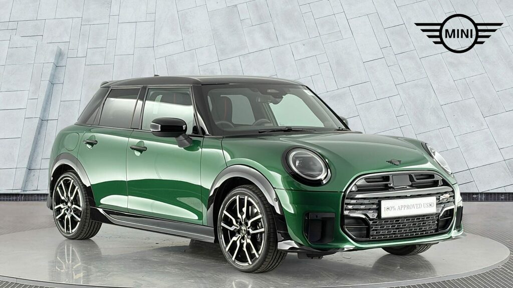 Mini Hatch Hatchback Green