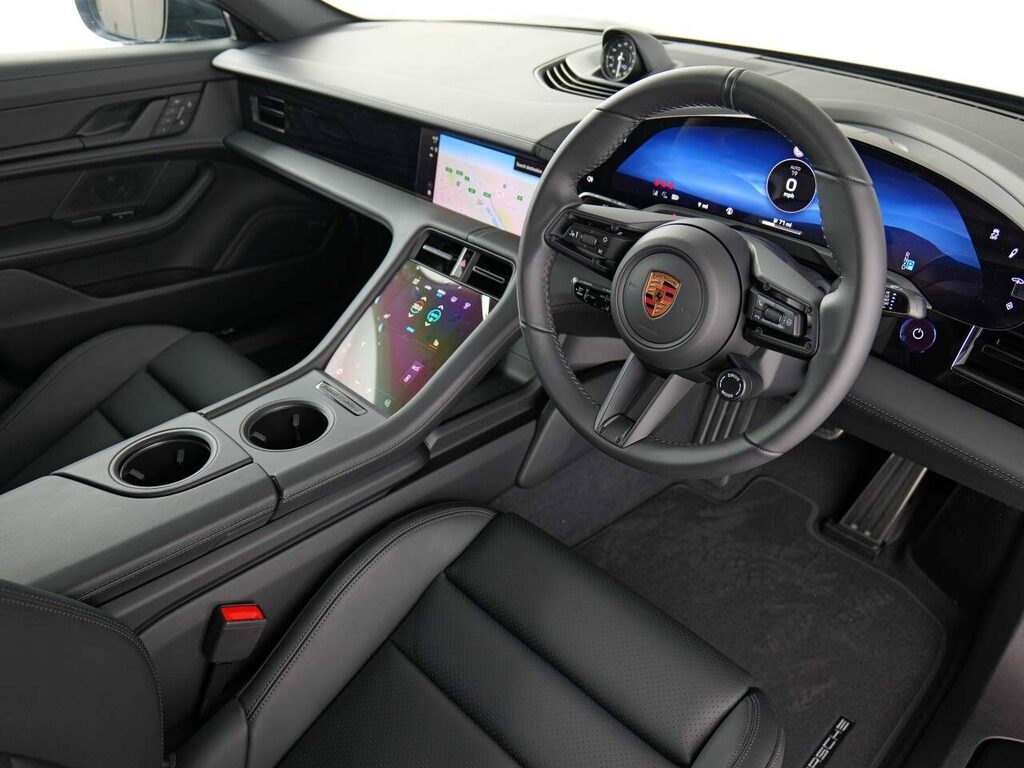 Porsche Taycan Electric PN26ZTD Black #4