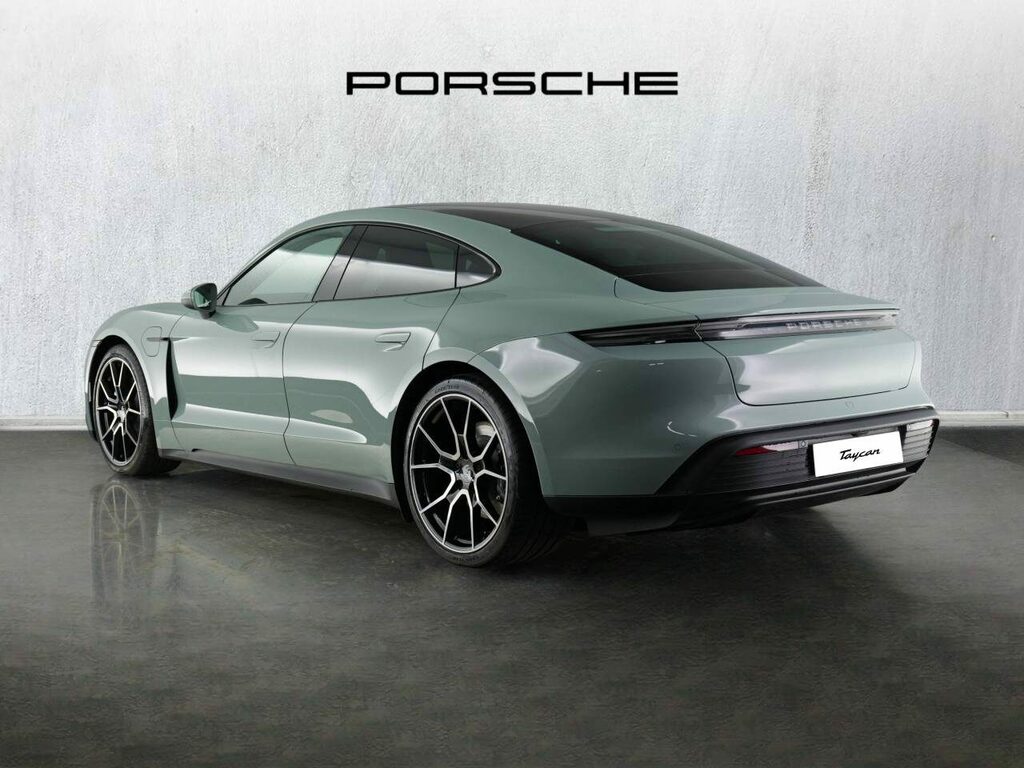 Porsche Taycan Electric Green #3
