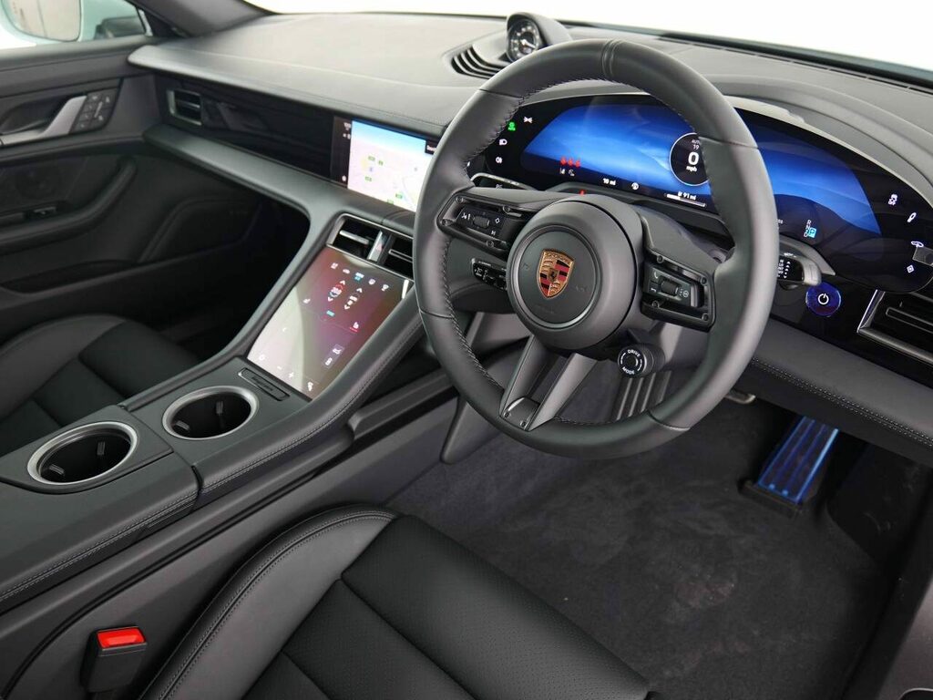 Porsche Taycan Electric Green #4