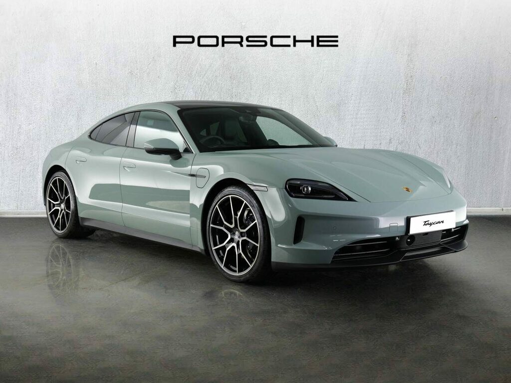 Porsche Taycan Electric Green