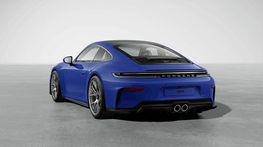 Porsche 911 Petrol Blue #3