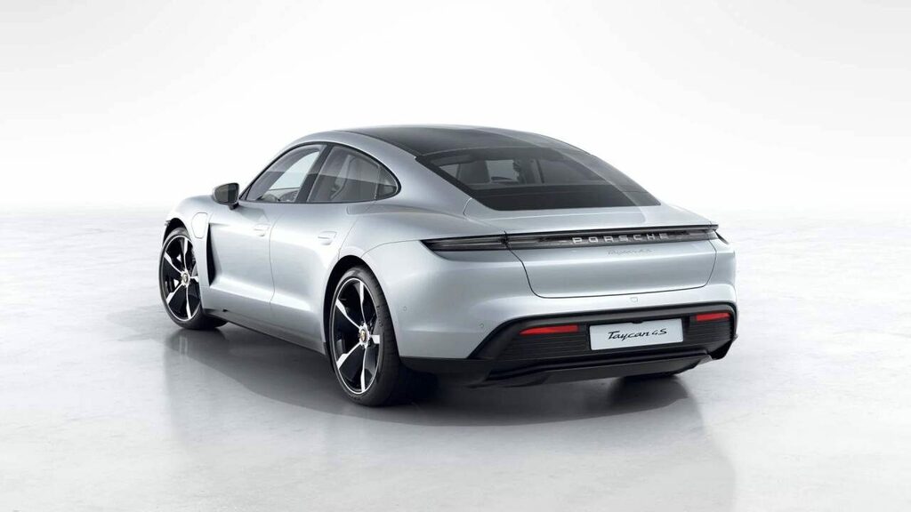 Porsche Taycan Electric R1EXV Silver #3