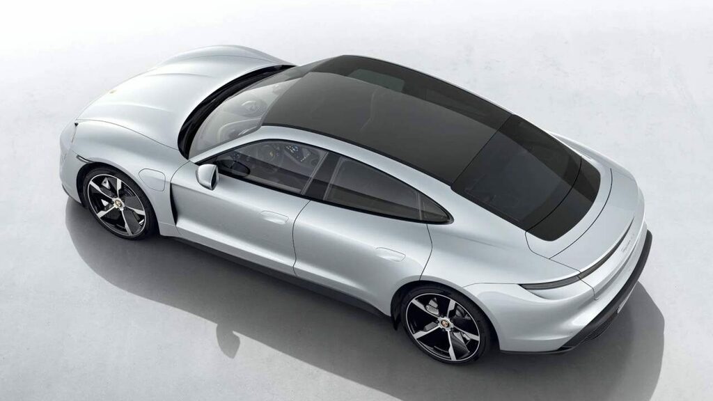 Porsche Taycan Electric R1EXV Silver #4