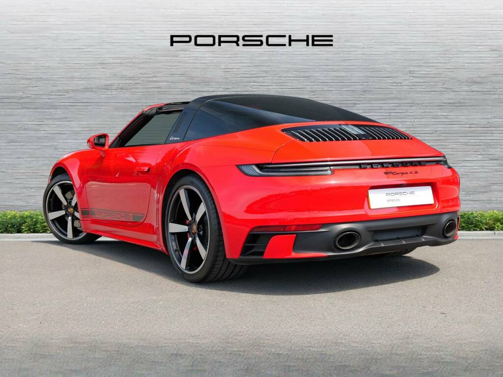 Porsche 911 Targa 4S My22 Red #2