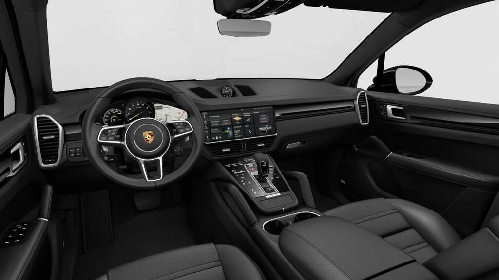 Porsche Cayenne E-hybrid My21 Black #4