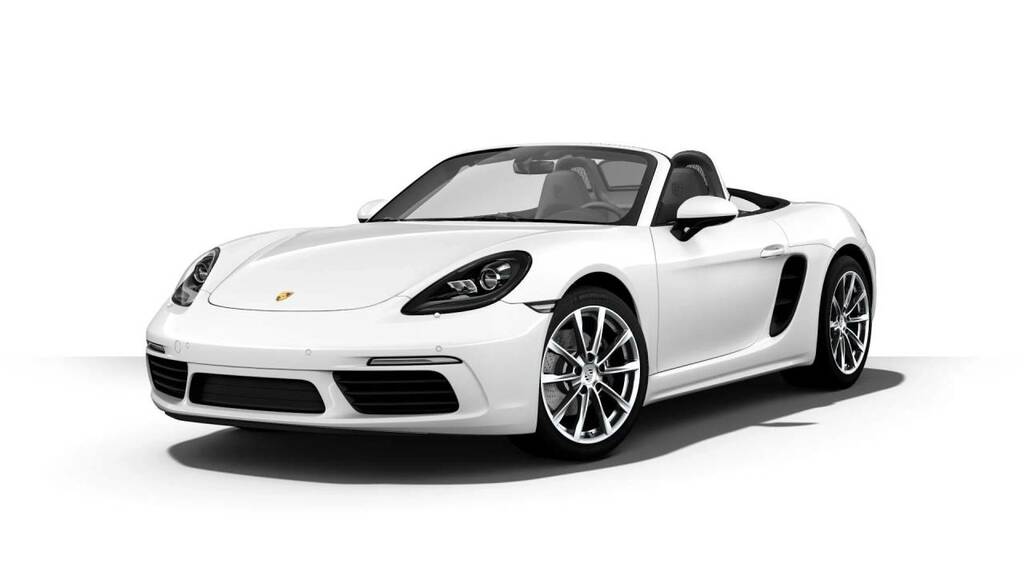 Porsche 718 Boxster Convertible White