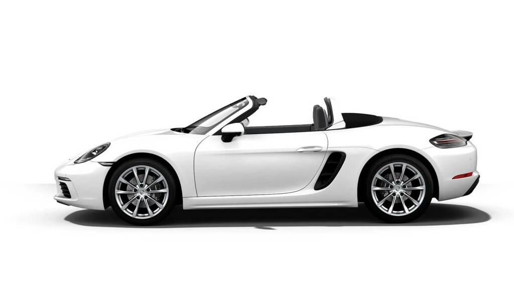 Porsche 718 Boxster Convertible White #2