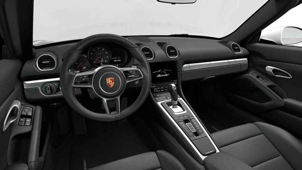 Porsche 718 Boxster Convertible White #4