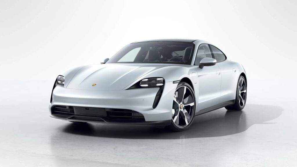 Porsche Taycan 4S Silver