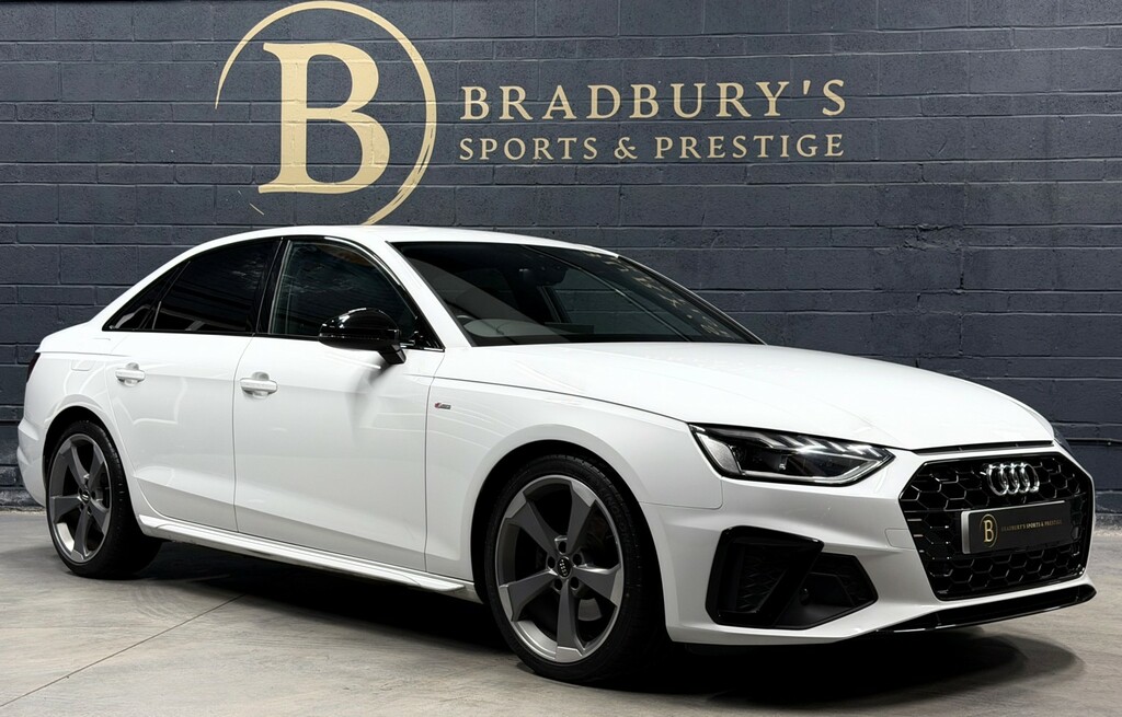 Audi A4 Saloon 2.0 Tdi 35 Black Edition 202020 White