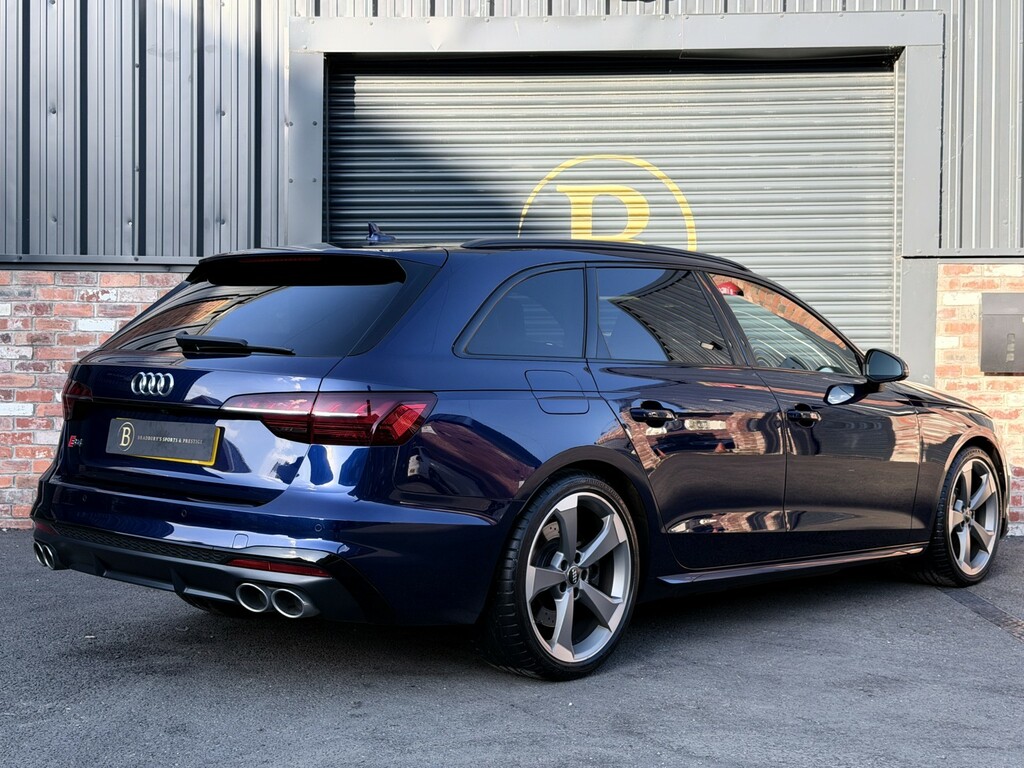 Audi S4 Estate 3.0 Tdi V6 Black Edition 202069 SC14TON Blue #6