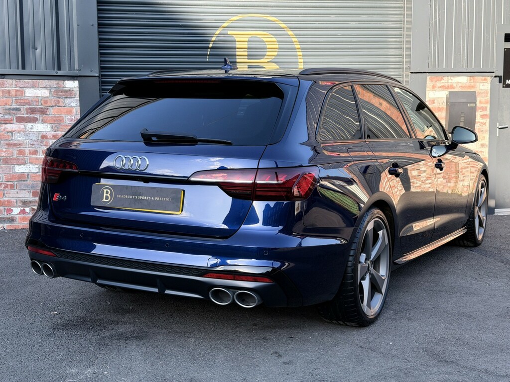Audi S4 Estate 3.0 Tdi V6 Black Edition 202069 SC14TON Blue #3