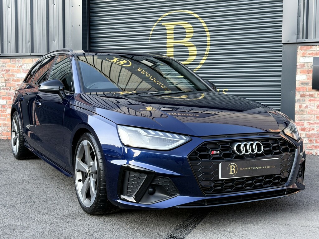 Audi S4 Estate 3.0 Tdi V6 Black Edition 202069 SC14TON Blue #5