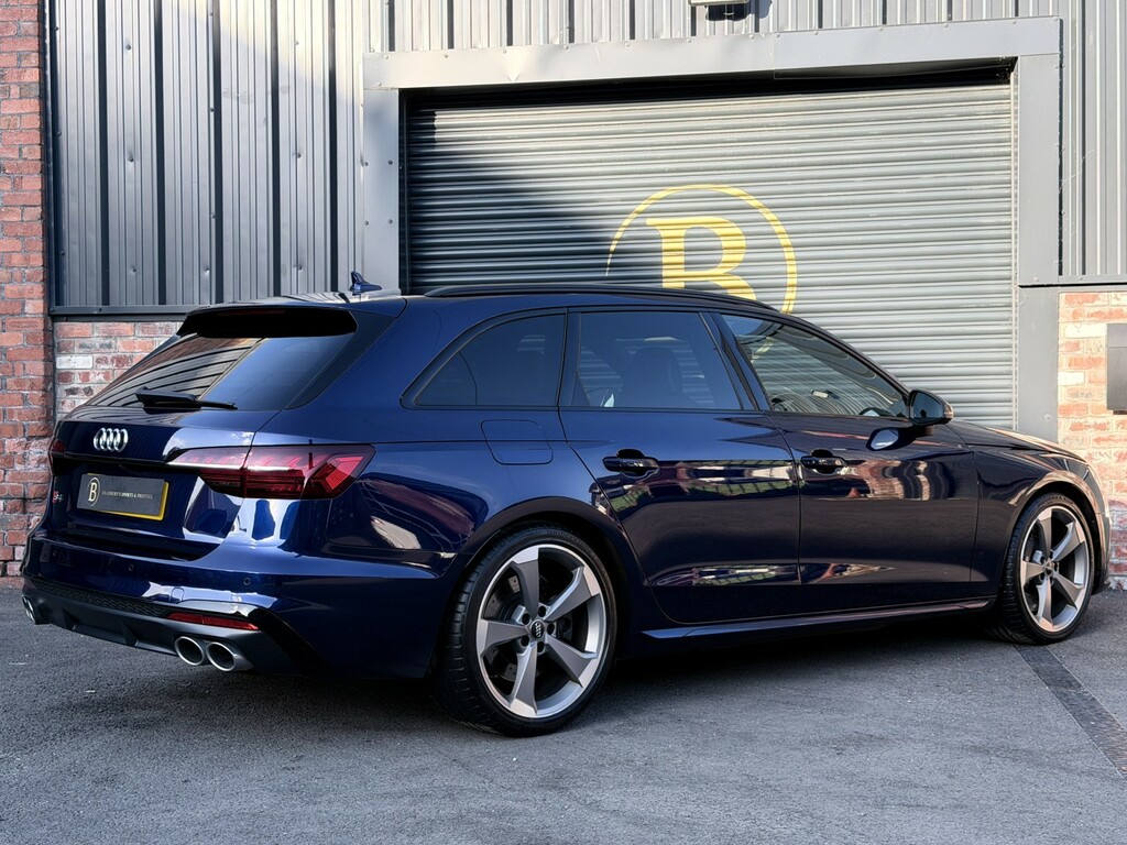 Audi S4 Estate 3.0 Tdi V6 Black Edition 202069 SC14TON Blue #4