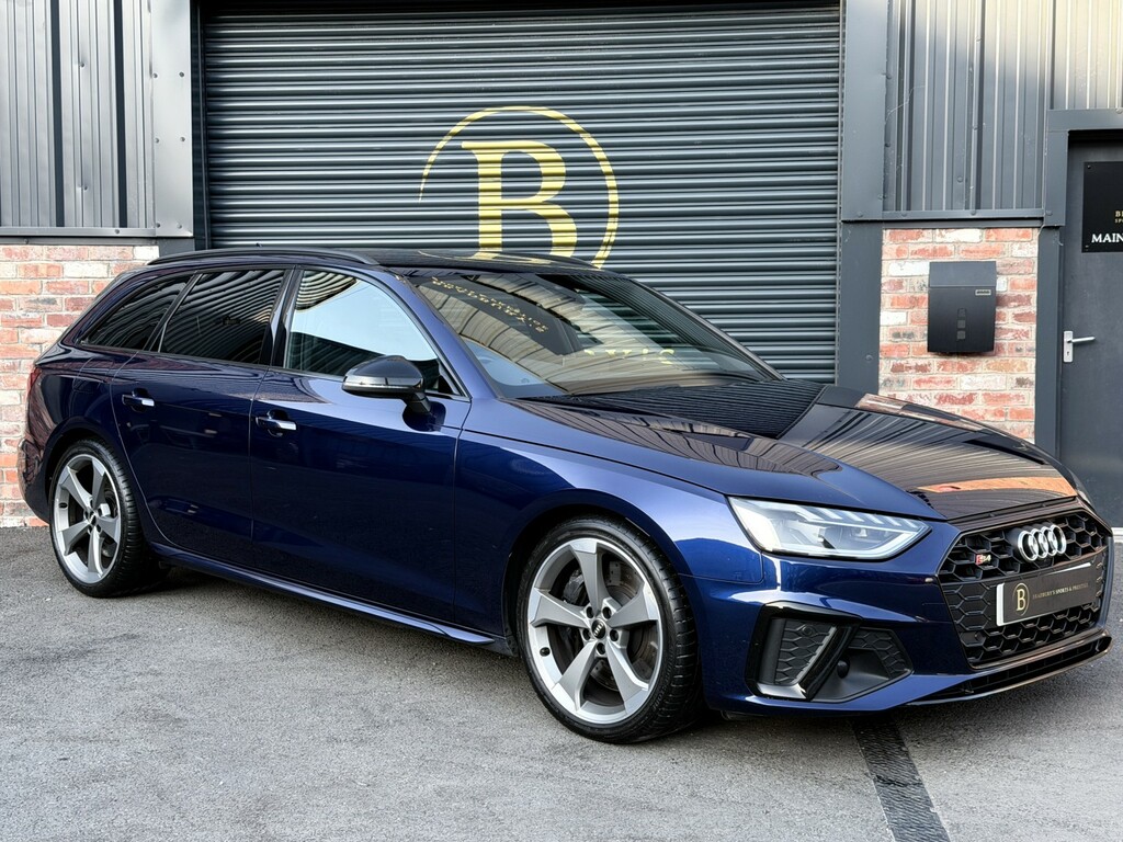 Audi S4 Estate 3.0 Tdi V6 Black Edition 202069 SC14TON Blue #2