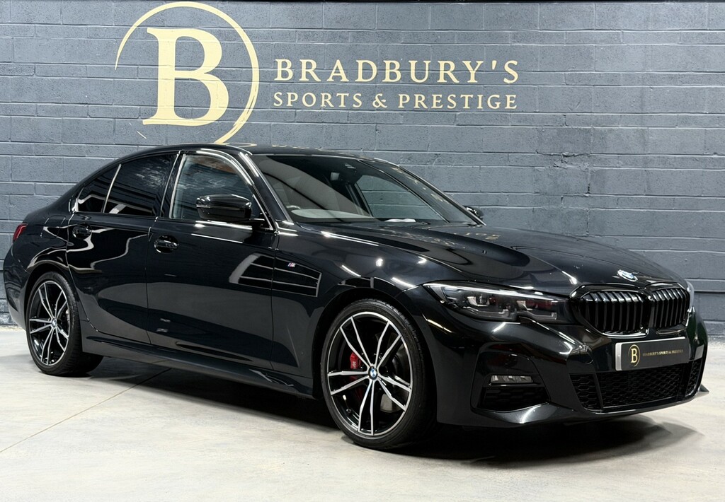 BMW 3 Series Saloon 2.0 320I M Sport Saloon 202171 VN71OLK Black #2