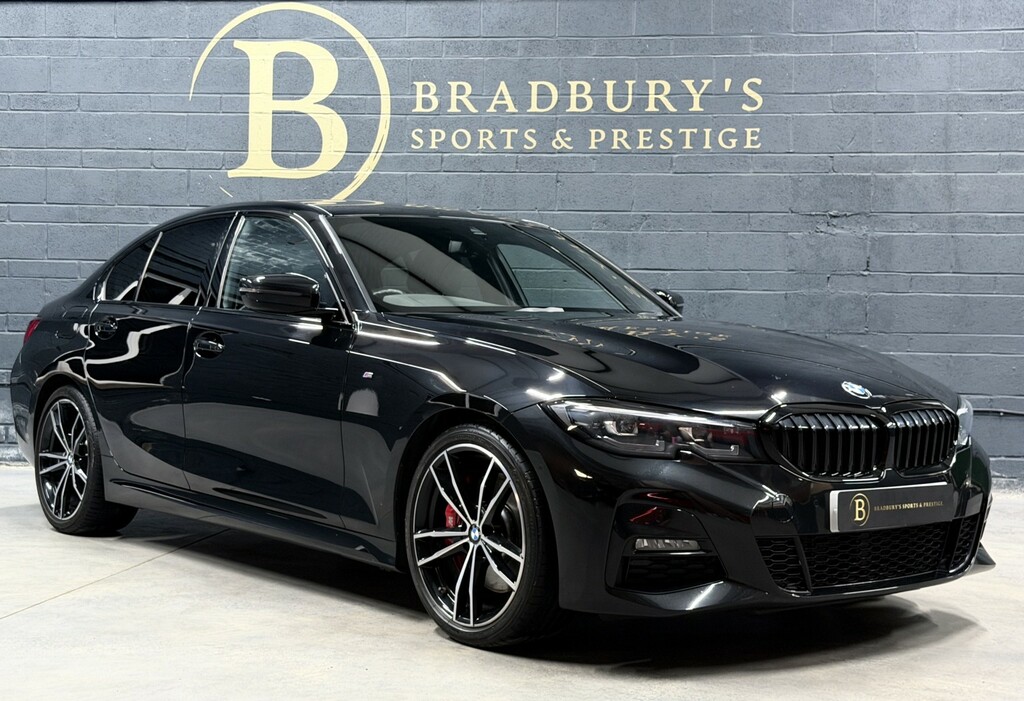 BMW 3 Series Saloon 2.0 320I M Sport Saloon 202171 VN71OLK Black #4
