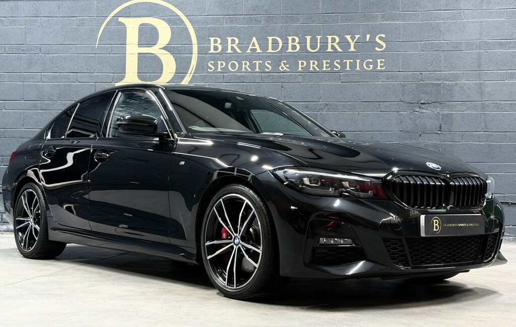 BMW 3 Series Saloon 2.0 320I M Sport Saloon 202171 VN71OLK Black #3