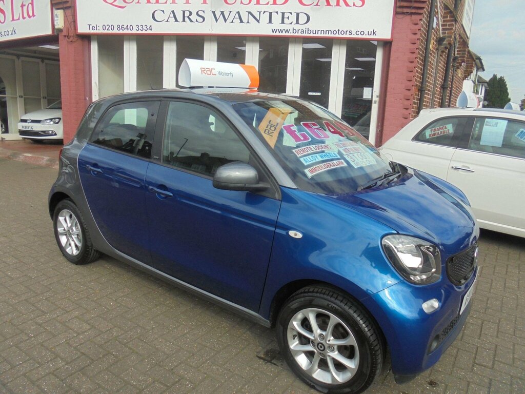 Smart Forfour 0.9T Passion Premium Euro 6 Ss Blue