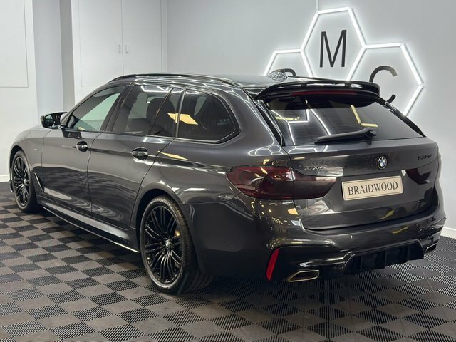 BMW 5 Series 530D Xdrive M Sport ST18ZWE Grey #2