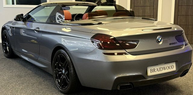 BMW 6 Series Convertible Grey #4