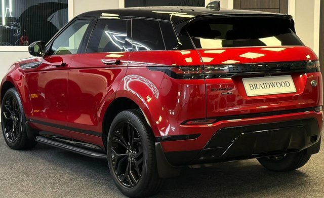 Land Rover Range Rover Evoque Suv SK19UGZ Red #4
