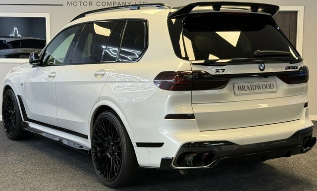 BMW X7 Suv White #4
