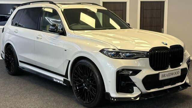 BMW X7 Suv White #3