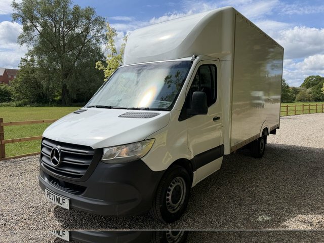 Mercedes-Benz Sprinter 314 Cdi Progressive Luton PE71WLF White #6