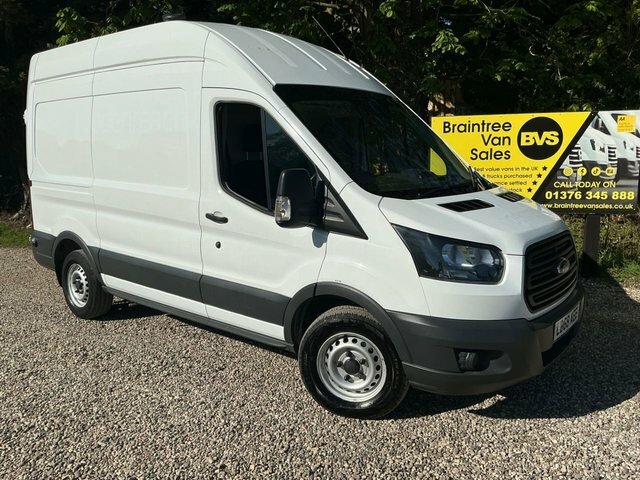 Ford Transit Custom 350 Ecoblue Panel Van LB68AEE White #4