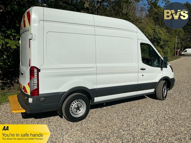 Ford Transit Custom 350 Ecoblue Panel Van LB68AEE White #2