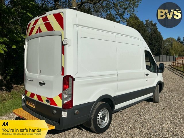 Ford Transit Custom 350 Ecoblue Panel Van LB68AEE White #3